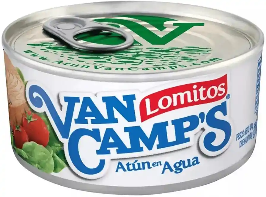 Van Camps Atun Lomitos Agua 120G
