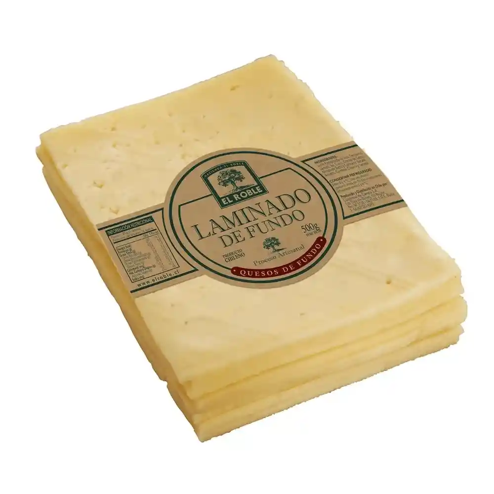 El Roble Queso Chanco Laminado 500G