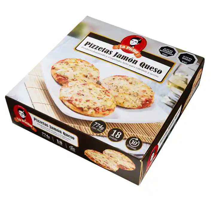 Pizzeta 09 Jamon Queso Cong C