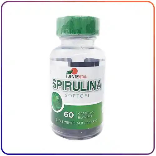 Spirulina X 60 Cápsulas Blandas.