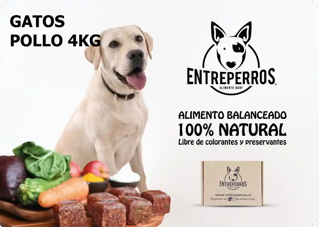 Entreperros (F) Gatos Pollo 4Kg