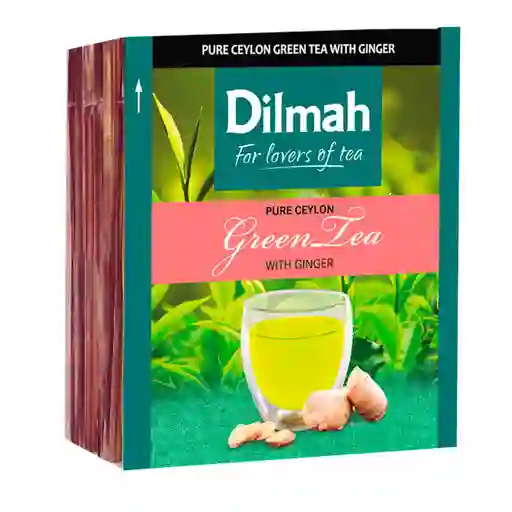 Dilmah Té Verde Pure Ceylon con Jengibre