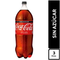 Coca-Cola Sin Azúcar 3 L