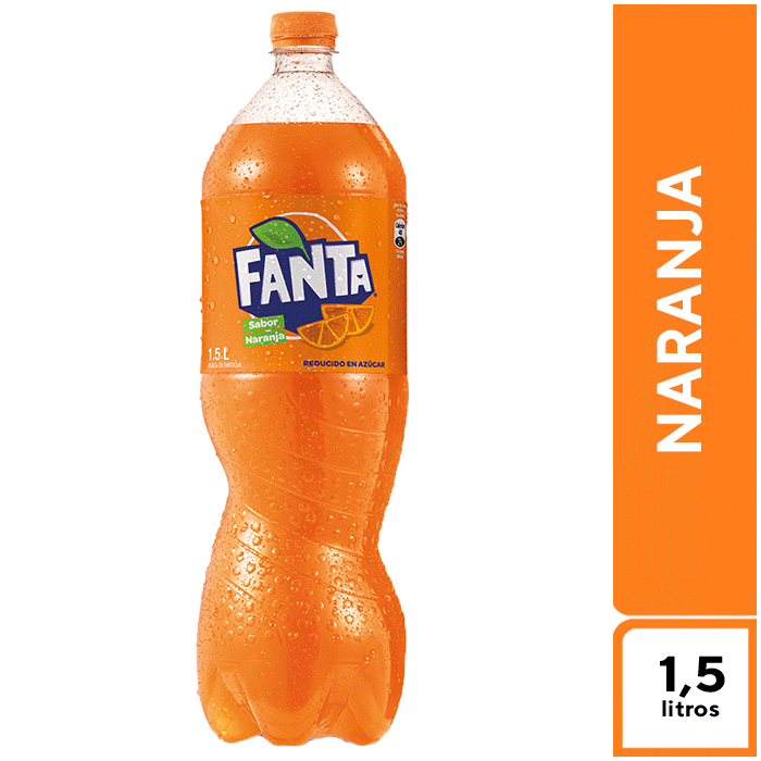 Fanta Zero Undefined Naranja 1.5 l