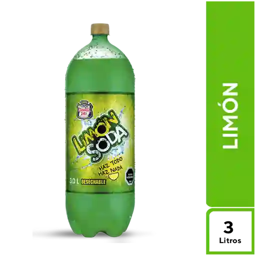 Limón Soda 3 L