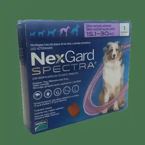 Nexgard Spectra 15 1 - 30 Kg X 1 Tableta