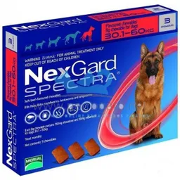 Nexgard Spectra 30 1 - 60 Kg X 3 Tabletas