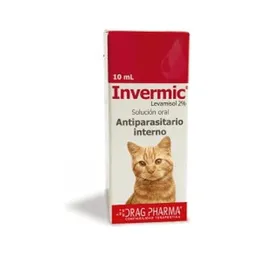 Invermic Gotas Gato 10 Ml