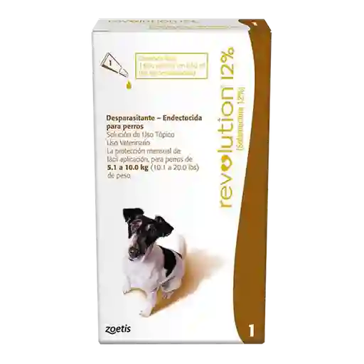 Revolution Perro 12% 0 5 Ml (5-10Kg)