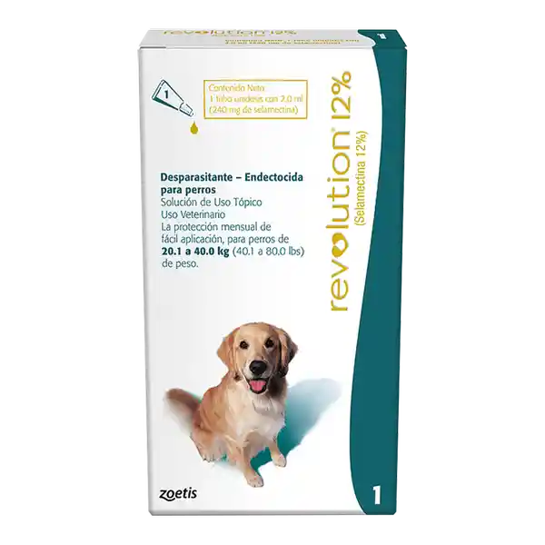 Revolution Perro 12% 2.0 Ml (20-40 Kg)