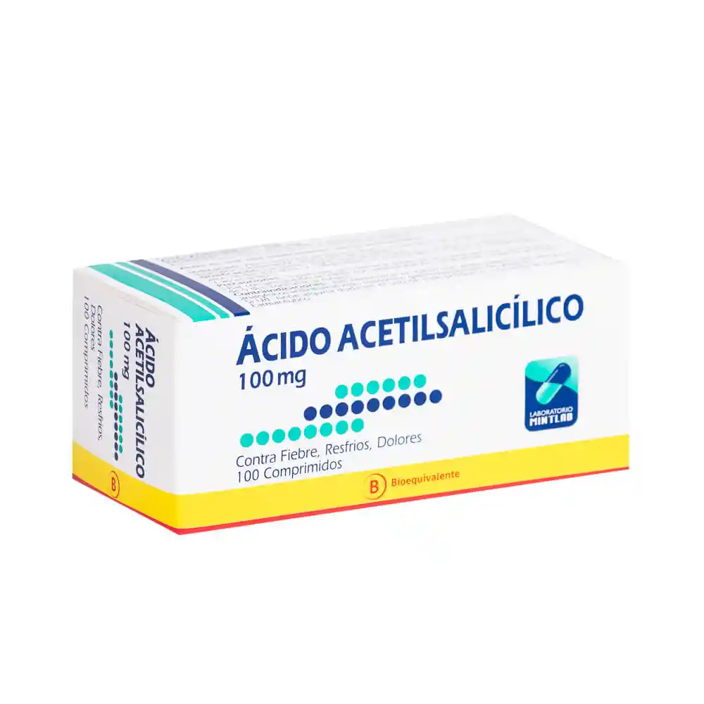 Acido Acetilsalicilico 100 mg Comprimidos