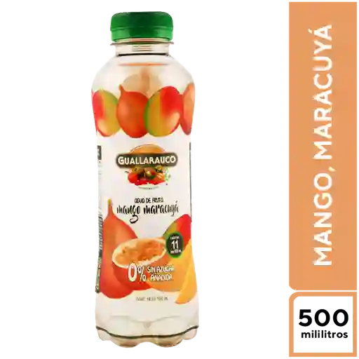 Guallarauco Agua Mango, Maracuyá 500 ml