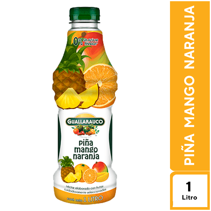 Guallarauco Piña, Mango, Naranja 1 l