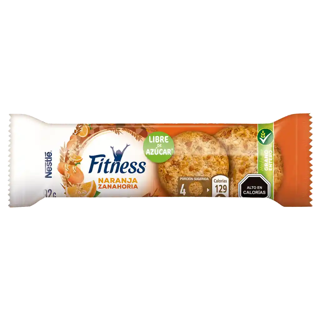 Fitness Galletas Nestle Naranja Zanahoria