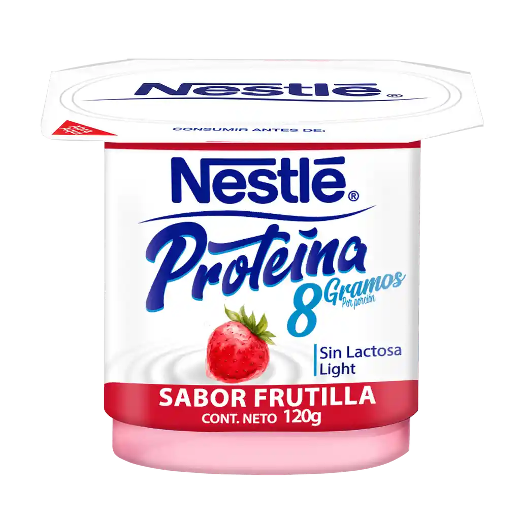 Nestlé Yogurt Proteina Sabor Frutilla