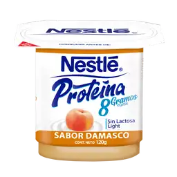 Nestlé Yogur Proteína Light sin Lactosa Sabor Damasco