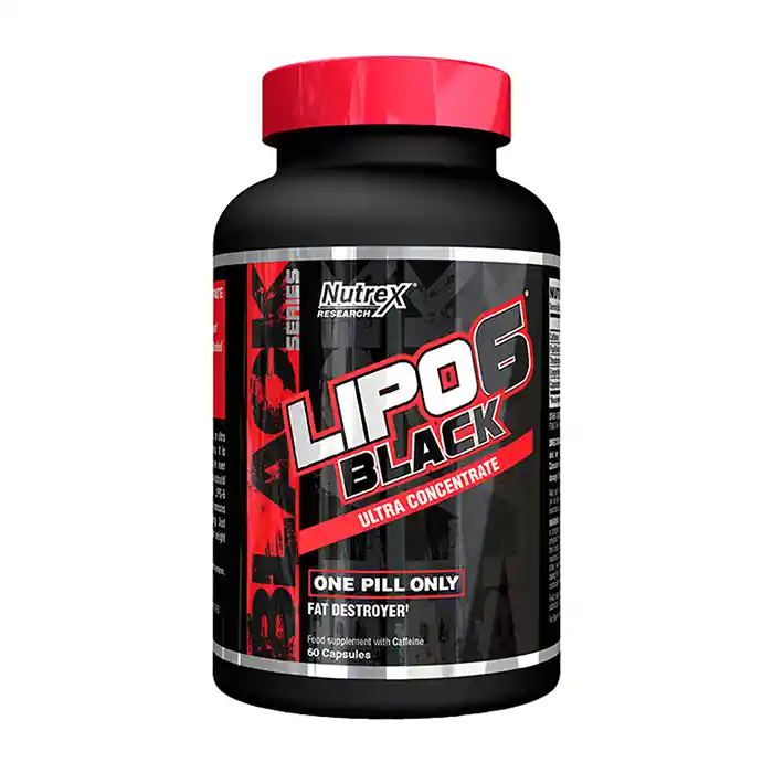 Energizante Nutrex Lipo 6 Black Ultra 60 Cáspulas