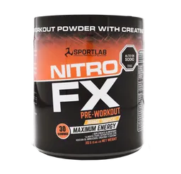 NITRO FX Suplemento Alimenticio Pre Workout Orange