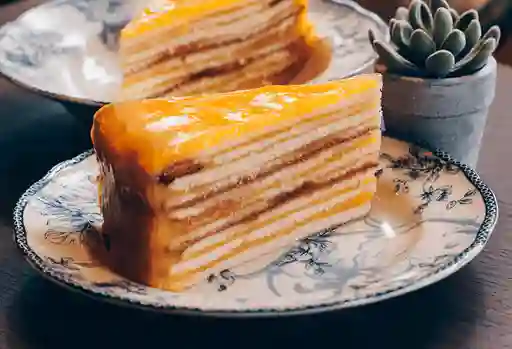 Trozo Torta Panqueque Naranja