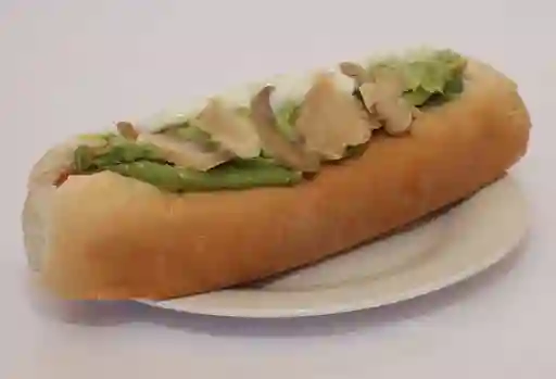 Hot Dog Vegetariano Champiñón