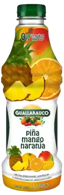 Guallarauco Jugo Piña-Mango -Naranja 1 Litro