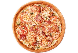 Pizza Espinacas a la Crema Mediana