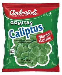 Gomitas Caliptus Mentol Activo