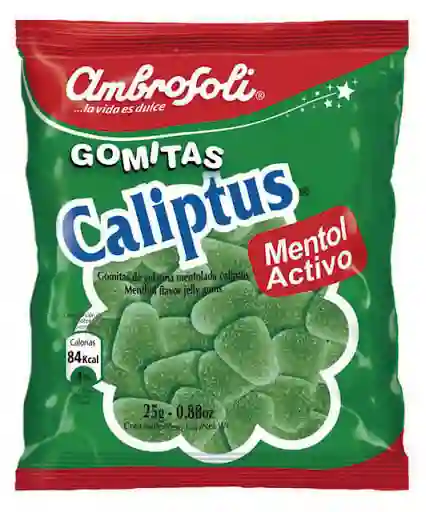 Gomitas Caliptus Mentol Activo