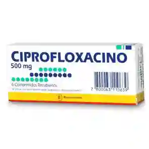 Ciprofloxacino 500mgx