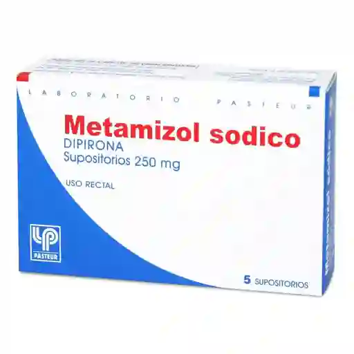 Pasteur Metamizol Sódico Supositorios (250 mg)