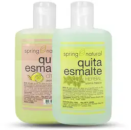 Spring Natural Cosmetico Uñas Quita Esmalte