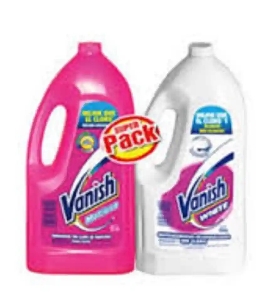 Vanish Pack Liquido Rosa + Blanco