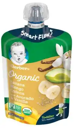 Gerber Pouch Orgánico Quinoa Palta