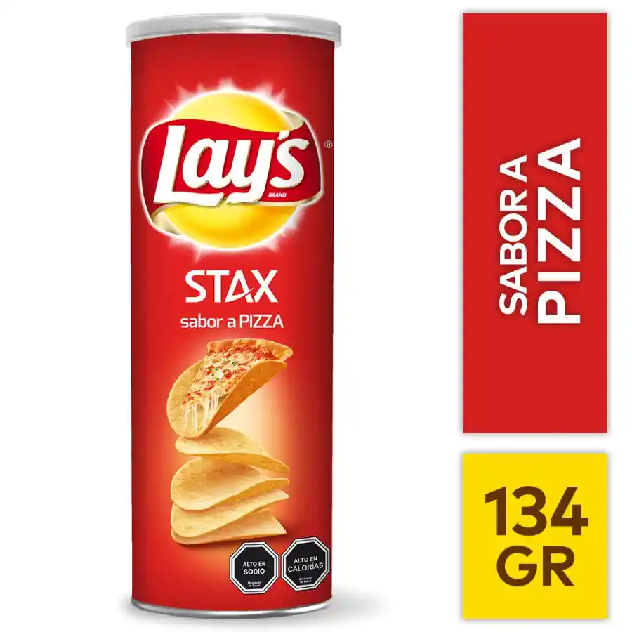 Lays Papas Fritas Stax Pizza