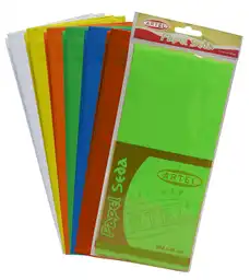 10 Pliegos Papel Seda Verde Artel