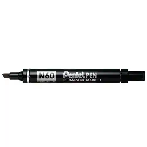 Pentel Plumon Pta Plana Neg