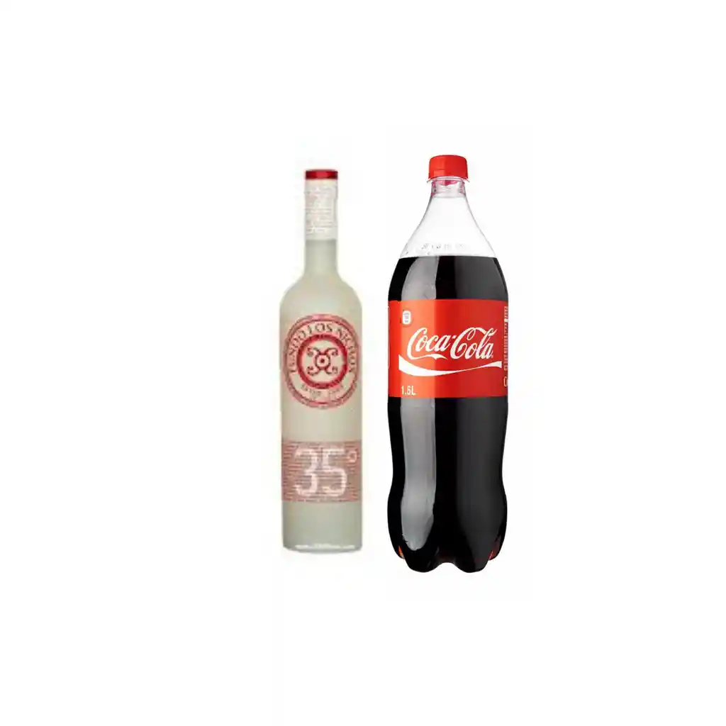 Fundo Los Nichos Pisco 35° 750Cc + Coca-Cola Original 1.5 L