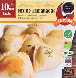 La Picha Mix de Empanadas Tipo Cocktail 