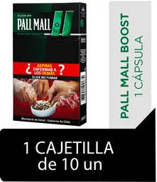 Pall Mall Boost Cigarrillos Cajetilla 10Un