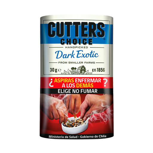 Cutters Choice Dark Exotic Tabaco Pouch 30g en Punto Santiago de Chile