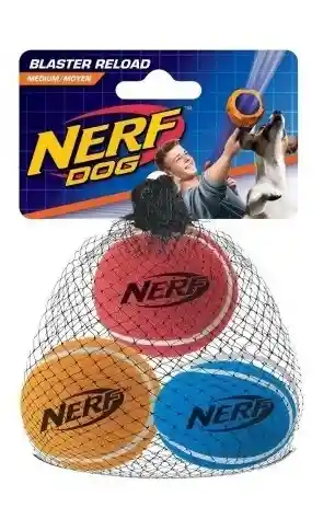 Squeak Tennis Balls 3Pk Medium (2.5)