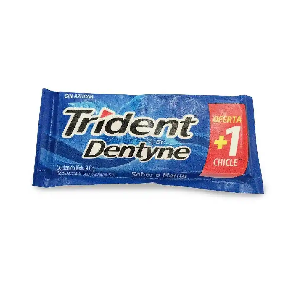 Trident Chicle Menta Dentyne