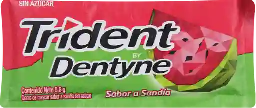 Trident Chicles Sin Azucar Sandia