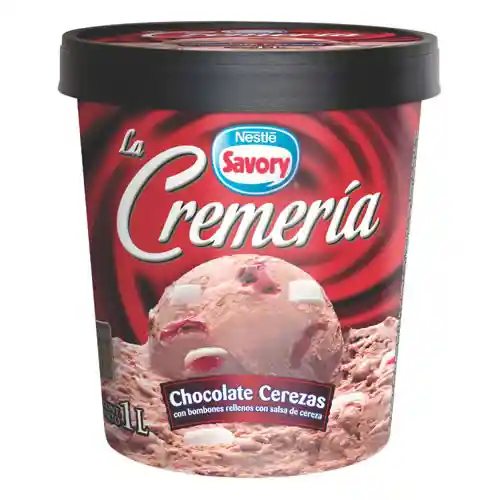 Savory Helado La Cremeria Bombon De Cereza