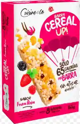 Cuisine & Co Barra Cereal Sabor Frutos Rojos 8Un