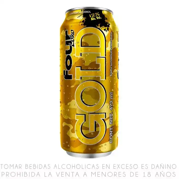 Four Loko Gold Bebida Alcohólica Preparada