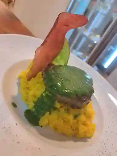 Filete a la Pimienta Verde