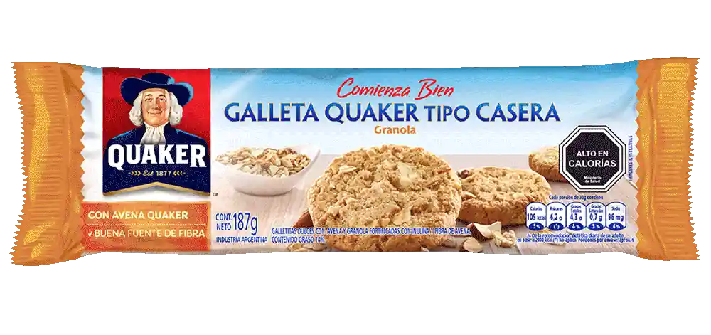 Quaker Galleta T Casera Ganola