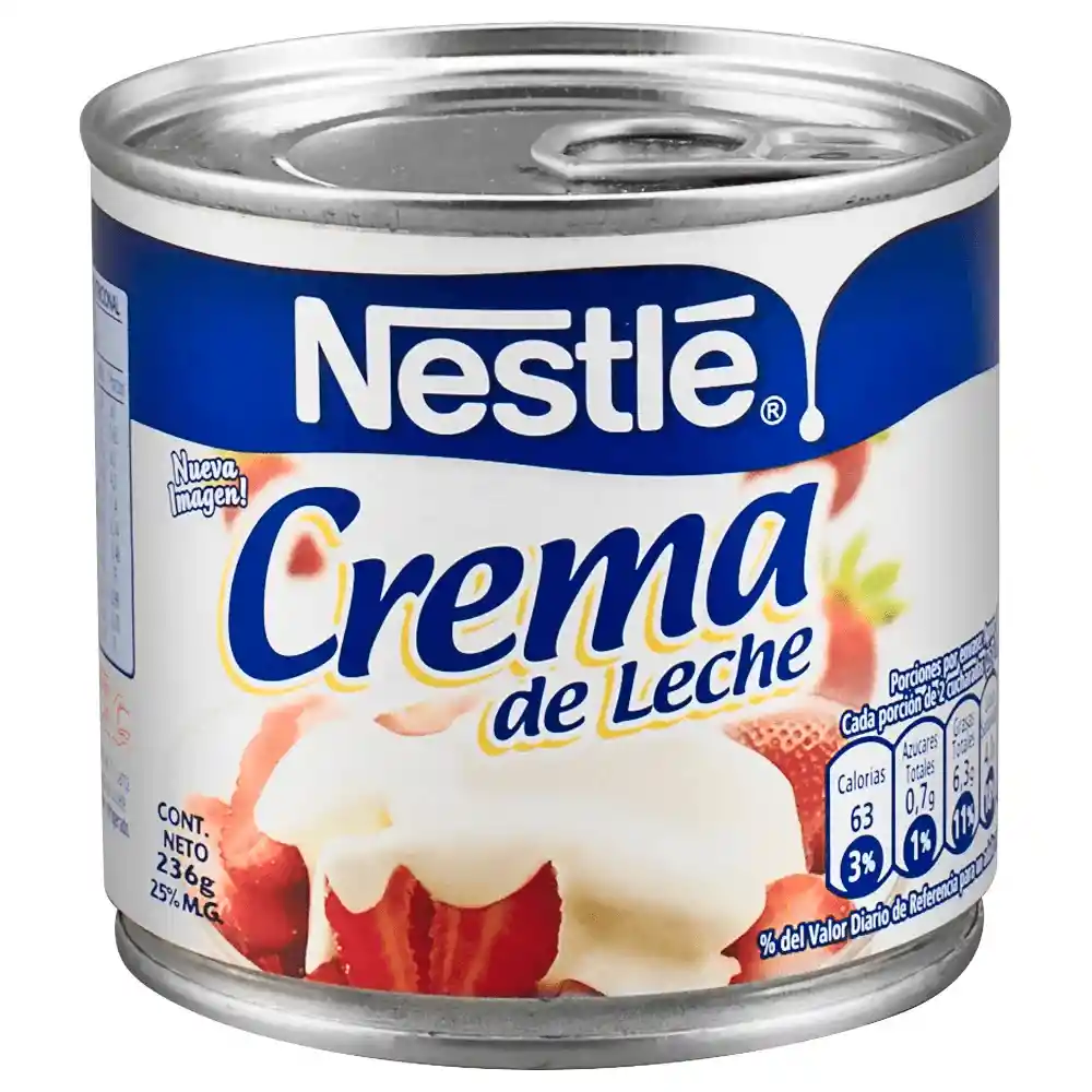 Nestlé Crema De Leche 236 G (Lata)