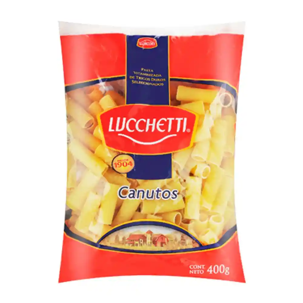 Lucchetti Fideos Canutos 400 G